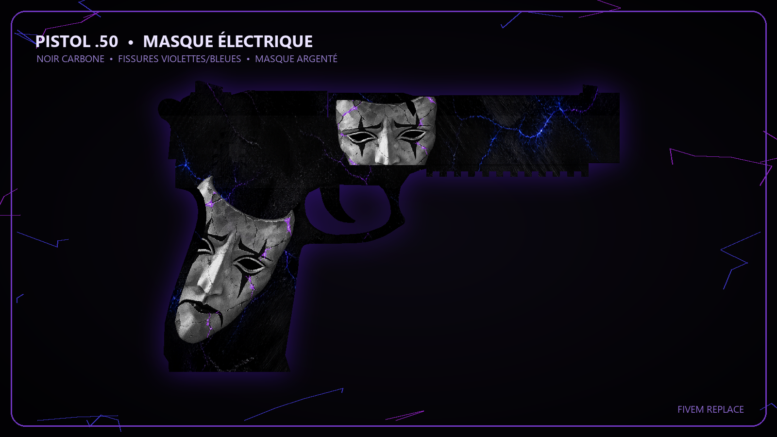 Aperçu du modèle Pistol .50
